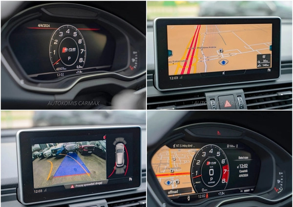 Audi SQ5 cena 189000 przebieg: 48900, rok produkcji 2019 z Białystok małe 596